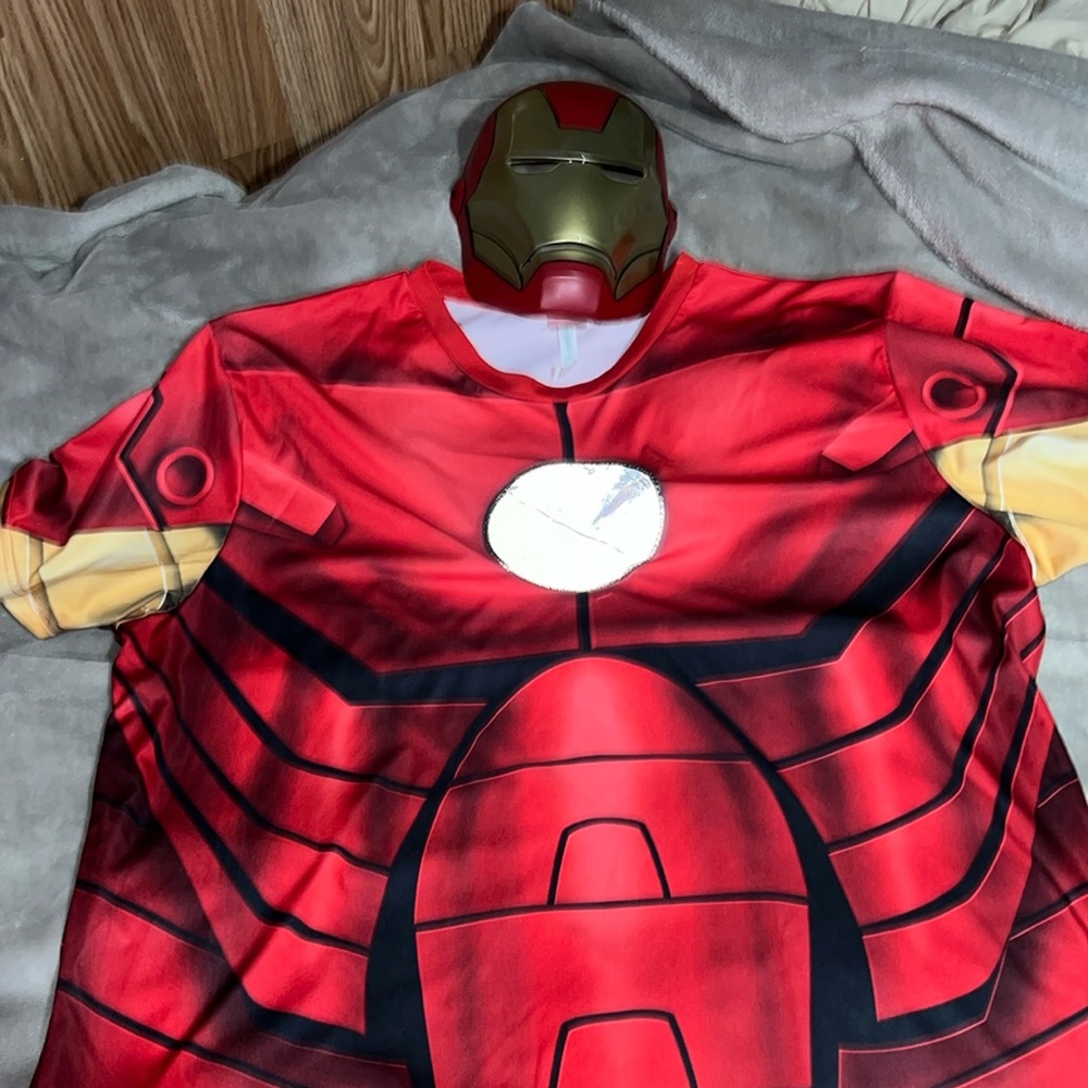 Marvel Iron Man Jersey XXLand Mask